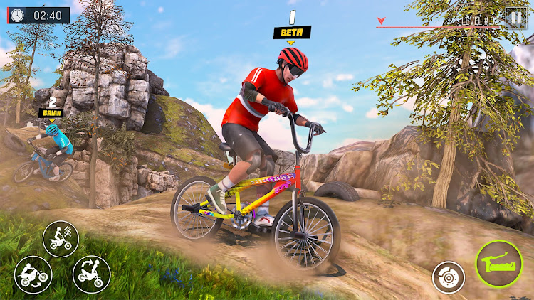 #9. BMX Bike Freestyle BMX Games (Android) By: azOzark, inc.