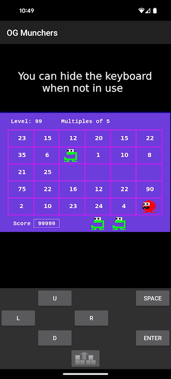 #4. OG Munchers - Munch Numbers (Android) By: UserLAnd Technologies