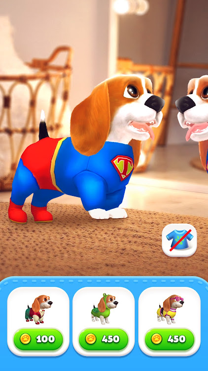 #2. Tamadog - Puppy Pet Dog Games (Android) By: Appsyoulove