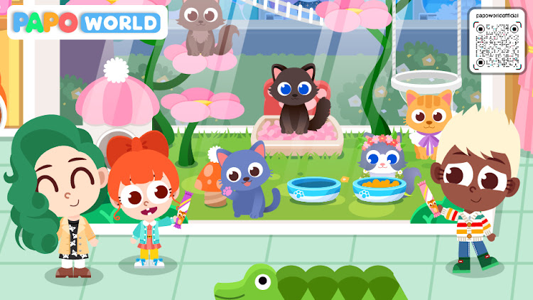 #2. Papo City: Animal Center (Android) By: Papo World