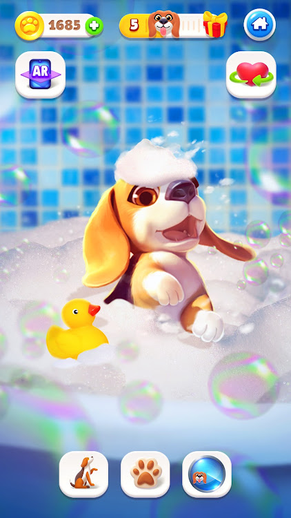 #5. Tamadog - Puppy Pet Dog Games (Android) By: Appsyoulove