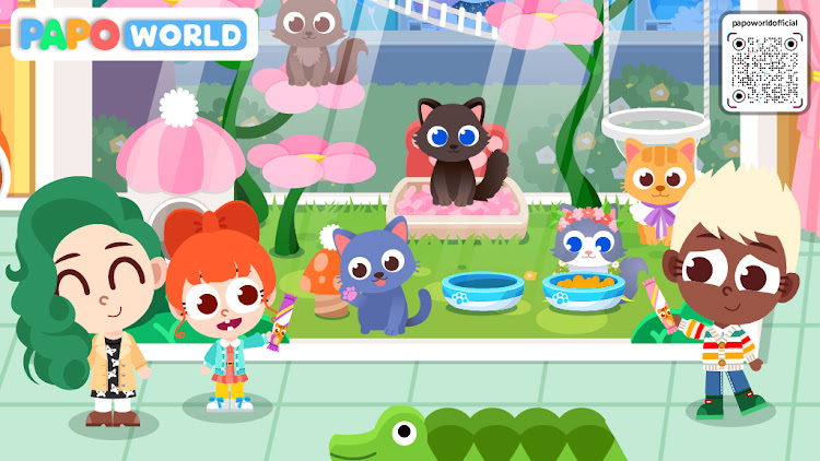 #7. Papo City: Animal Center (Android) By: Papo World