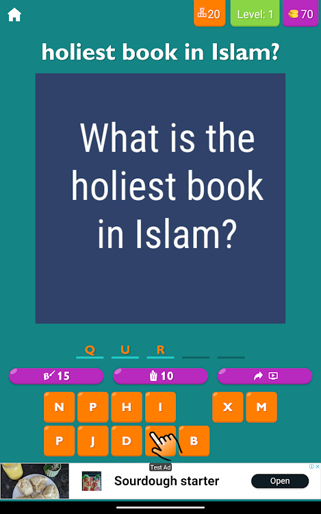 #7. Islamic Quiz Challenge (Android) By: alpha_app