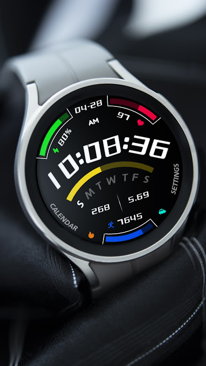 #6. Black And White For Wear OS (Android) By: ZKin