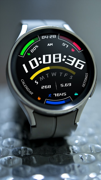 #5. Black And White For Wear OS (Android) By: ZKin