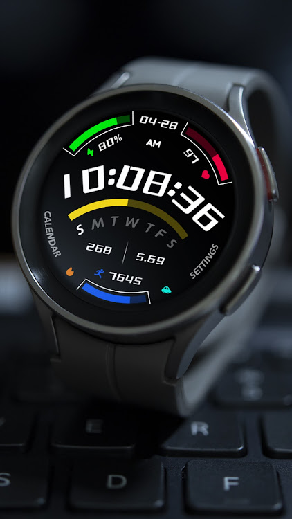 #7. Black And White For Wear OS (Android) By: ZKin