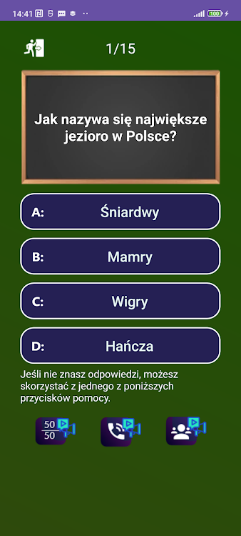 #2. Quiz o Polskę (Android) By: Jatisari Inovasi Studio