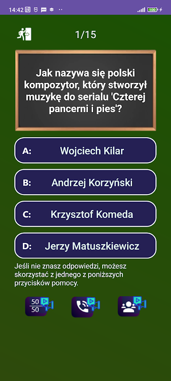 #4. Quiz o Polskę (Android) By: Jatisari Inovasi Studio