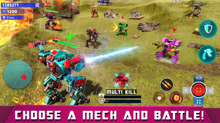 #2. Mech Robot Games - Multi Robot (Android) By: Brave Jackals