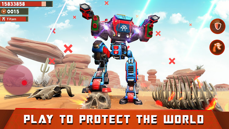 #3. Mech Robot Games - Multi Robot (Android) By: Brave Jackals