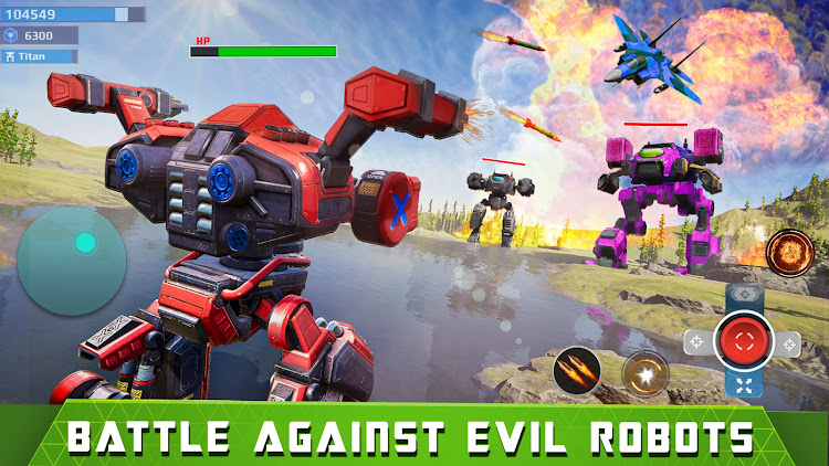 #9. Mech Robot Games - Multi Robot (Android) By: Brave Jackals