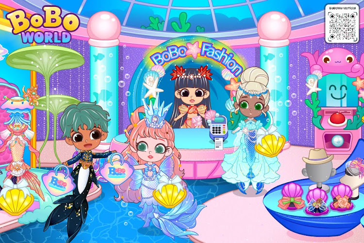 #2. BoBo World: Mermaid Fashion (Android) By: BoBo World