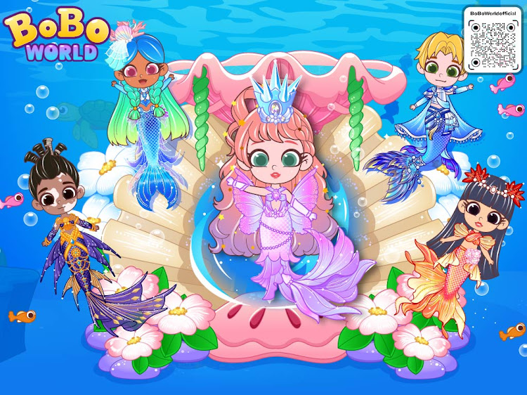 #6. BoBo World: Mermaid Fashion (Android) By: BoBo World