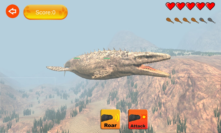 #5. Dinosaur Sim (Android) By: 3583 Bytes