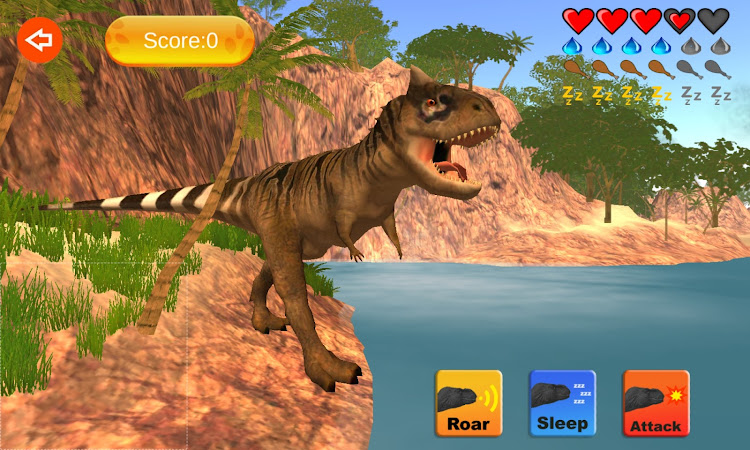 #7. Dinosaur Sim (Android) By: 3583 Bytes