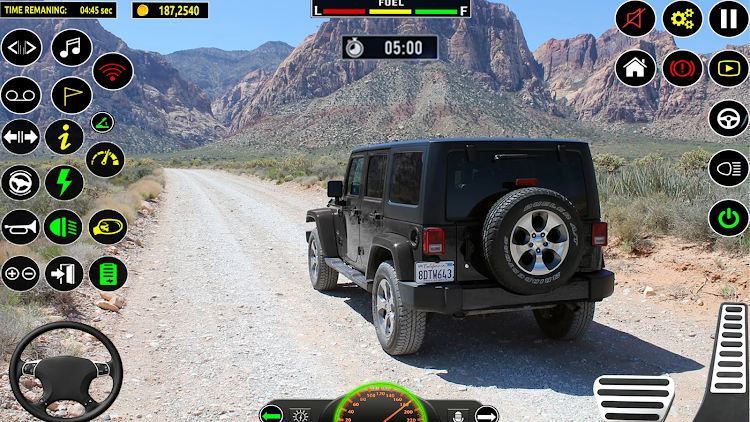 #6. Offroad Mud Jeep Driving Games (Android) By: Simulator Games 2022