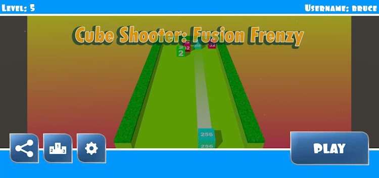 #3. Cube Shooter: Fusion Frenzy (Android) By: phuocly