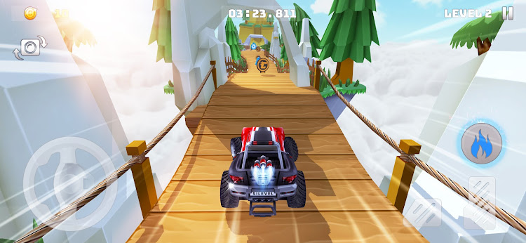 #9. Mountain Climb: Stunt Car Game (Android) By: Silevel Games Ltd