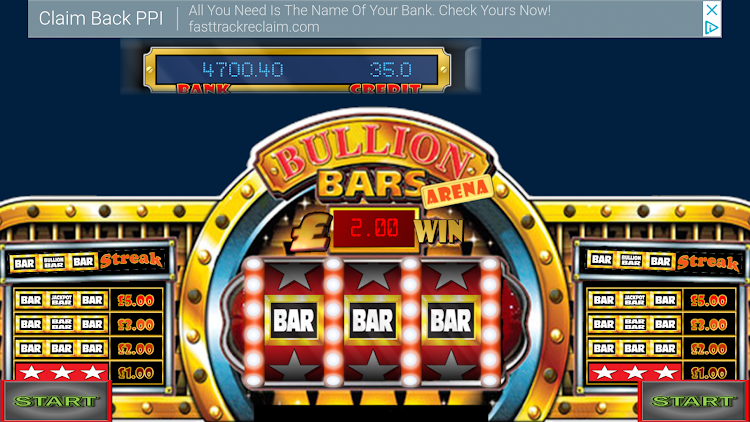 #4. Bullion Bars Arena UK Slot (Android) By: Cashman_eq