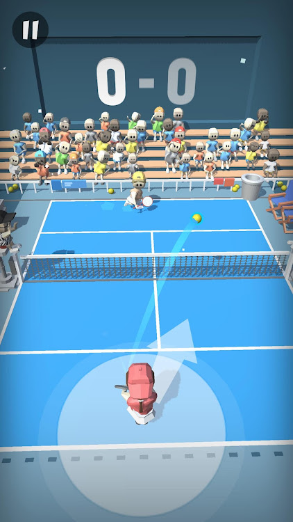 #4. Tennis Ball - Clash Sports 3D (Android) By: LUDOY FUN GAME