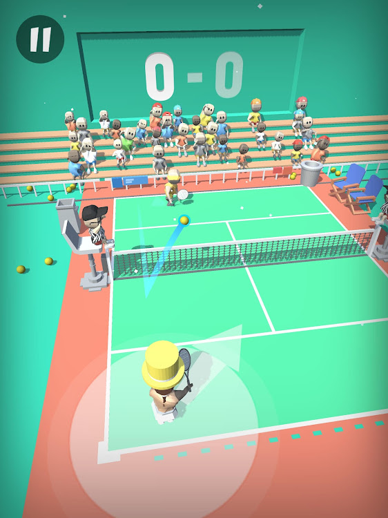 #10. Tennis Ball - Clash Sports 3D (Android) By: LUDOY FUN GAME