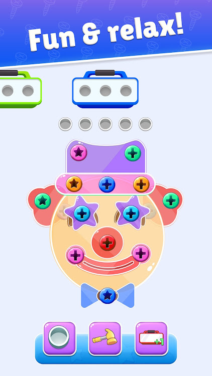 #6. Screw Nut and Bolt: Jam Puzzle (Android) By: Magic one games