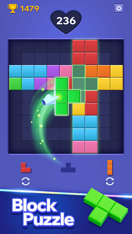 #2. Blockanza: Block Puzzle (Android) By: BRAINWORKS PUBLISHING PTE. LTD.