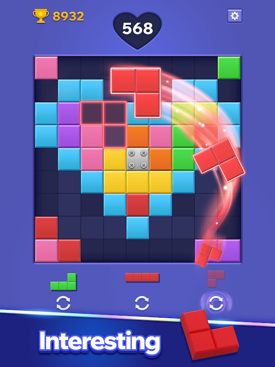 #9. Blockanza: Block Puzzle (Android) By: BRAINWORKS PUBLISHING PTE. LTD.