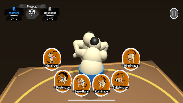 #6. Sumo Wrestling Challenge (Android) By: Magnin & Associates