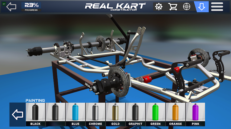 #2. Real Kart (Android) By: Aglobex3D