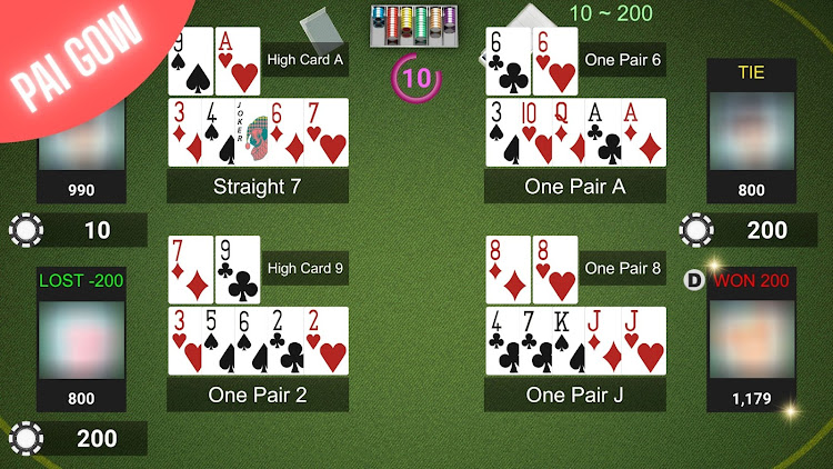 #7. Niu-Niu Poker (Android) By: 奇遊創意網路科技有限公司