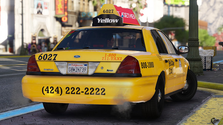 #3. Taxi Simulator 3d Taxi Games (Android) By: NoPixel Games