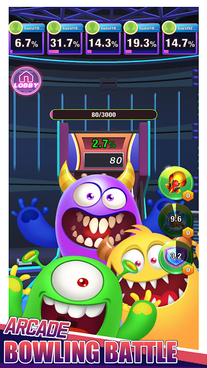 #5. Arcade Bowling Battle (Android) By: gameone