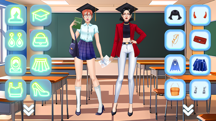 #6. BFF Dress Up Games for Girls (Android) By: PLAYNERA, TOO