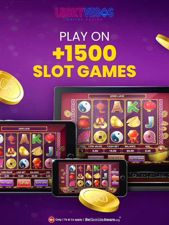 #6. Lucky Vegas Online Casino (Android) By: Skill On Net Ltd