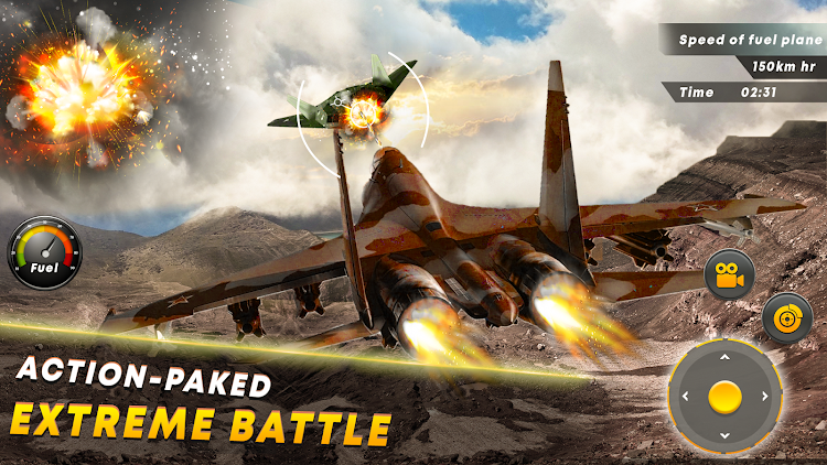 #3. Flight Combat: Fighter Jet (Android) By: Super Surreal