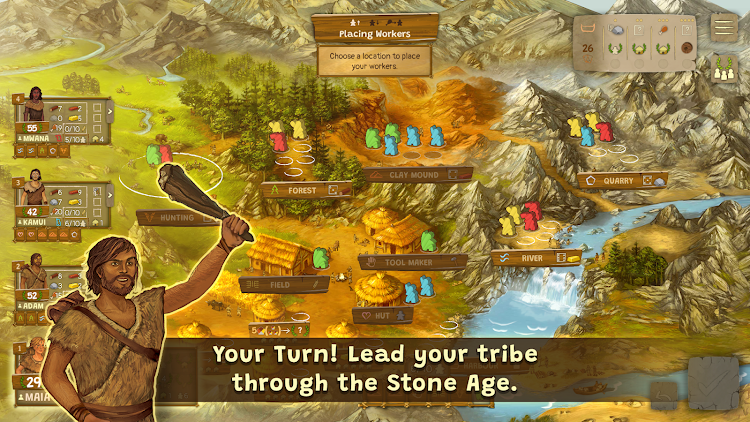 #8. Stone Age: Digital Edition (Android) By: Acram Digital sp z o.o.