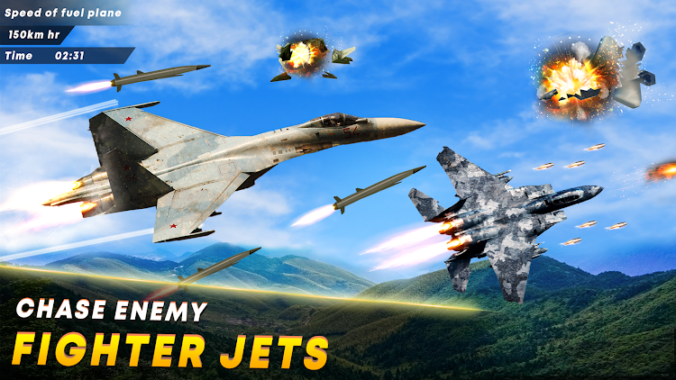 #5. Flight Combat: Fighter Jet (Android) By: Super Surreal