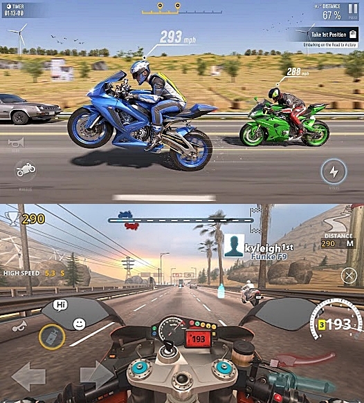 #2. Bike Rider - Top Speed 2024 (Android) By: J.P.A. Soft.