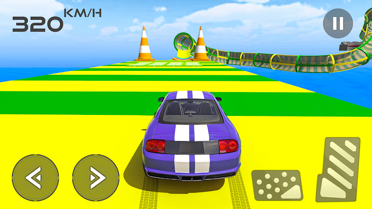 #7. Mega Rampa Car Stunt Master (Android) By: Play Strong