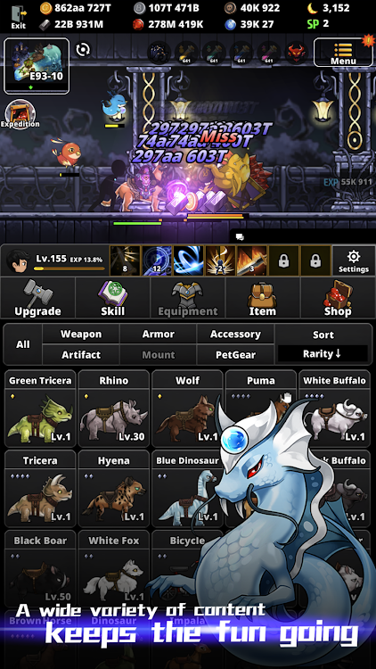 #6. Vange : Idle RPG (Android) By: Picture Soft Inc.