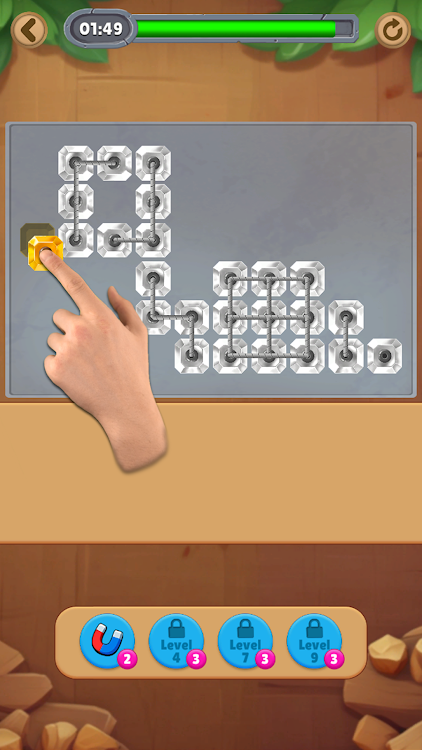 #5. Elya's Gem Hunt: Puzzle Pieces (Android) By: VIVUGA Mobile Games