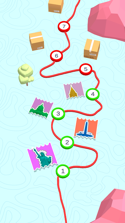 #4. Color Adventure: Draw the Path (Android) By: CASUAL AZUR GAMES