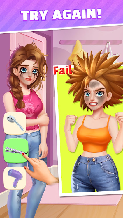 #2. Love Choices - Merge&Makeover (Android) By: Pexix Inc.