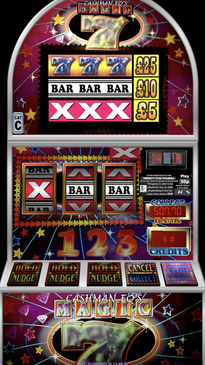 #3. Bar X Slot UK Slot Machines (Android) By: Cashman_eq