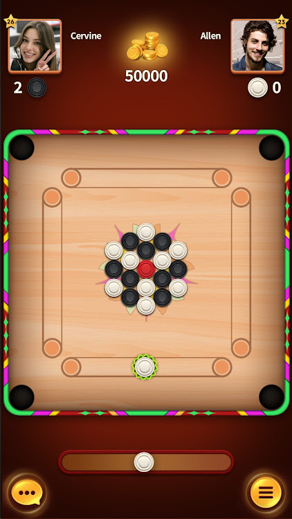 #6. Carrom Master:Board Game (Android) By: Mentha X Games