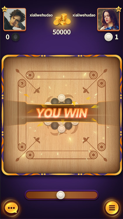 #8. Carrom Master:Board Game (Android) By: Mentha X Games