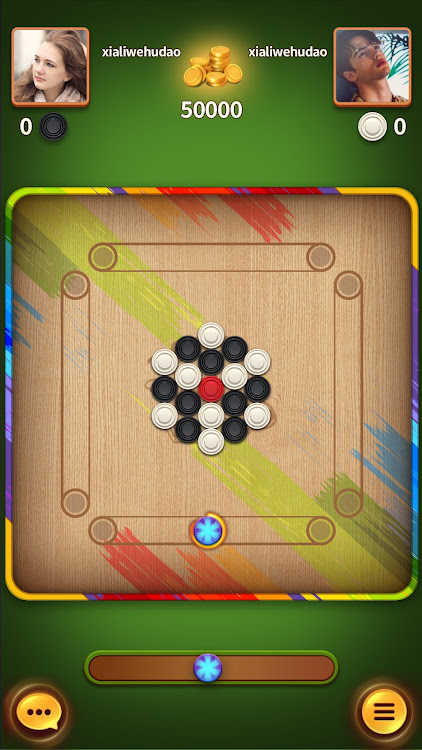 #7. Carrom Master:Board Game (Android) By: Mentha X Games