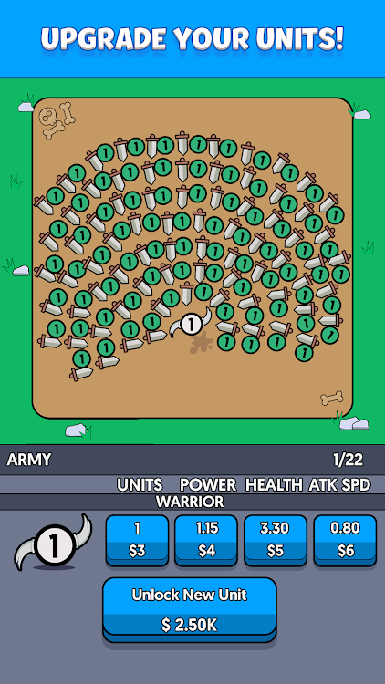 #2. Little Army Battle (Android) By: EccentricGames