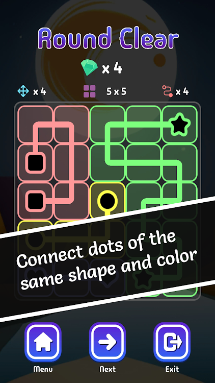 #3. Connect the Dots - 2 Modes (Android) By: SmithGameLAB